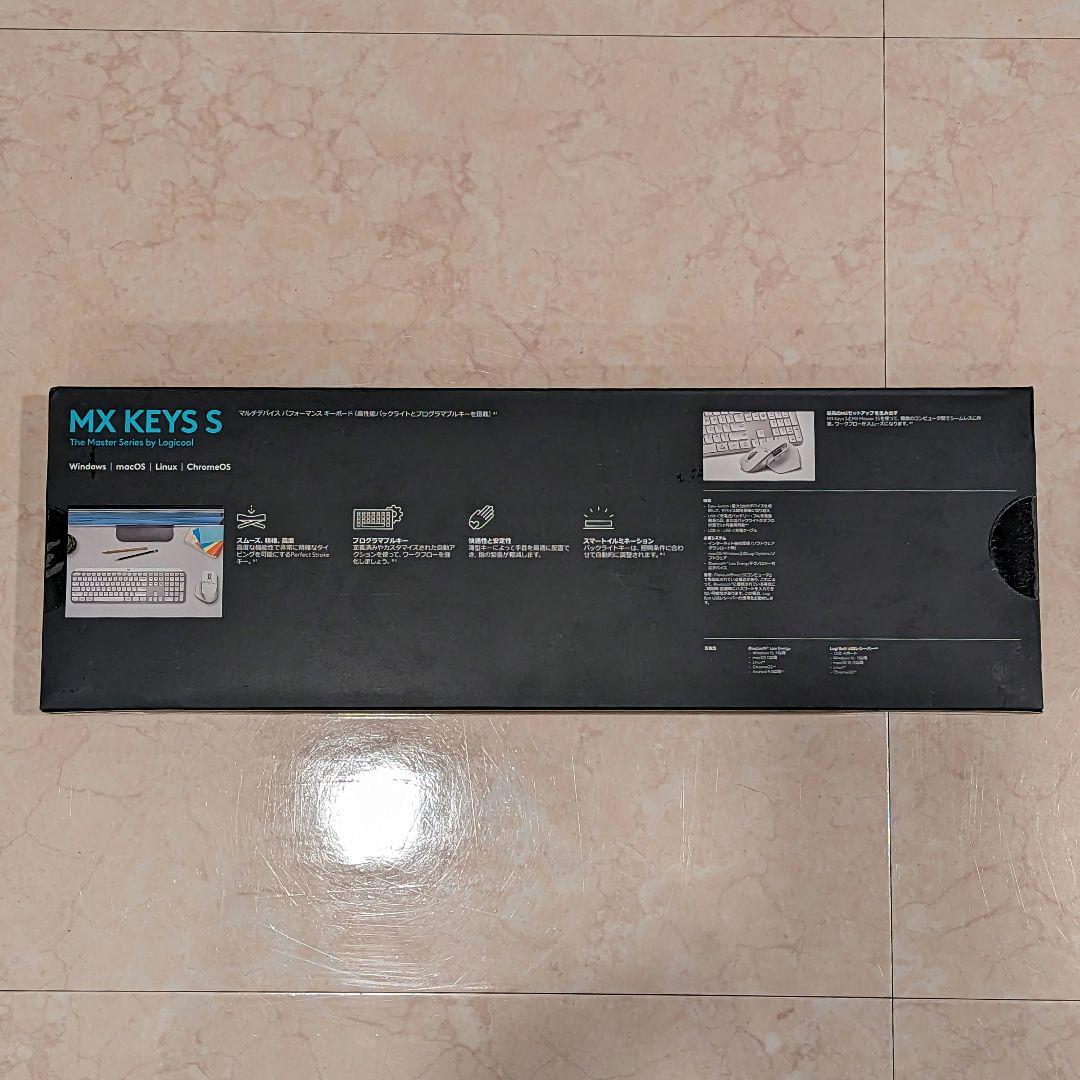 ロジクール MX KEYS S 日本語配列 KX800sPG ペールグレー