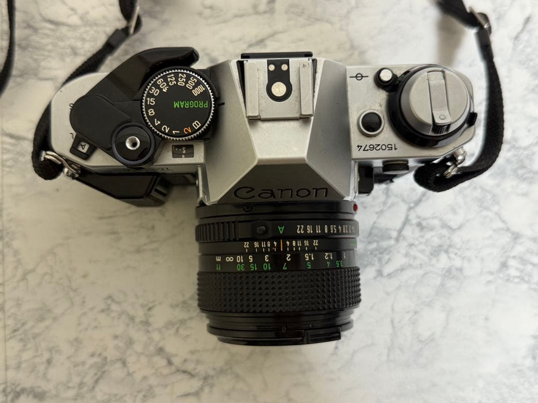Canon AE-1 Program フィルムカメラ レンズ付き