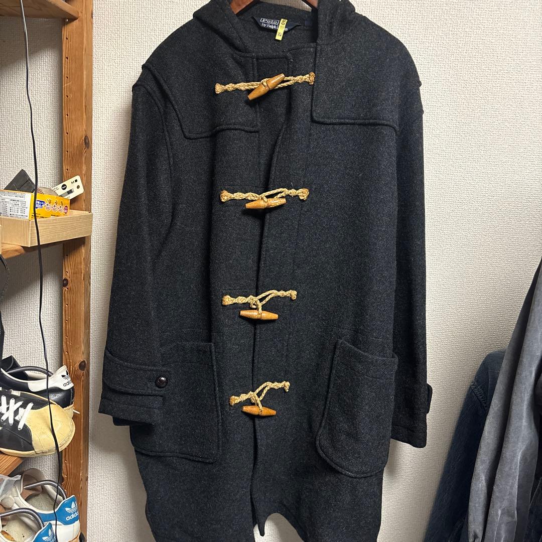 ラルフローレン　美中古　ダッフルコート　ビンテージ　クリーニング済