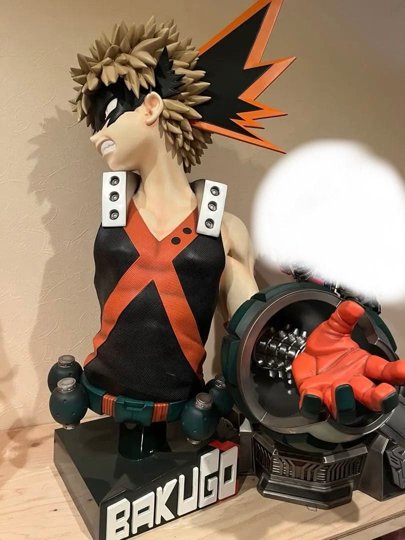 fHrH 　爆豪勝己 1/1スケール 胸像フィギュア　スタチュー　等身大