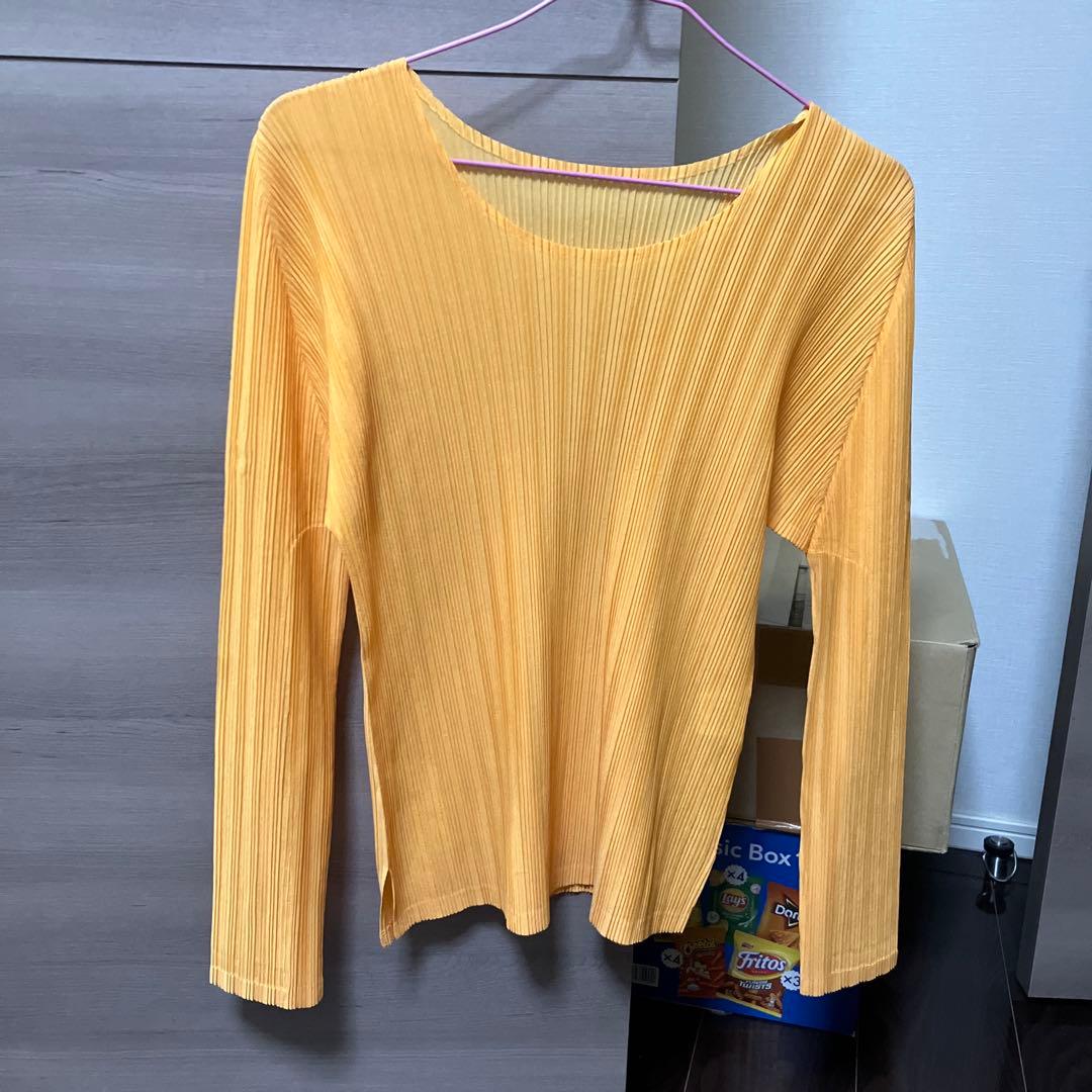 プリーツプリーズ　カットソー