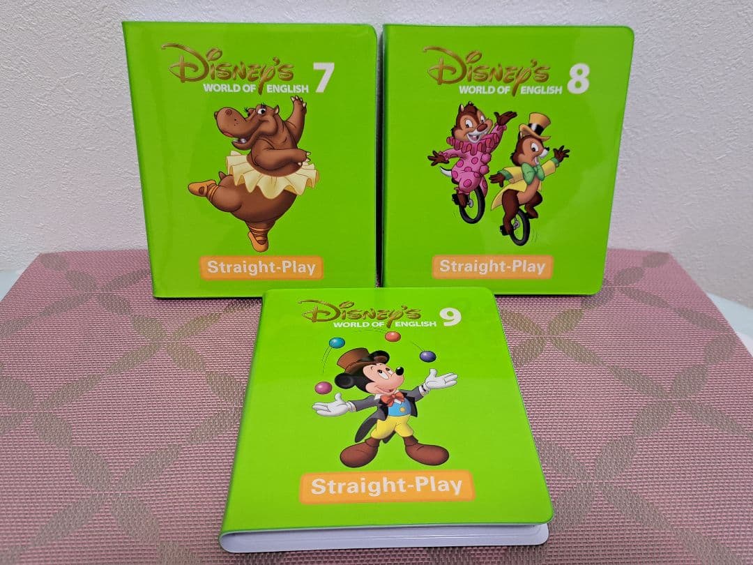 DWE ディズニー英語 DVDセット 全12巻 ストレートプレイ