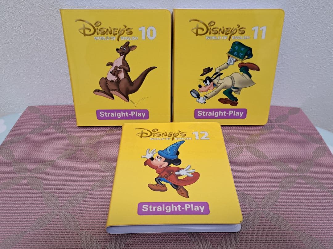 DWE ディズニー英語 DVDセット 全12巻 ストレートプレイ