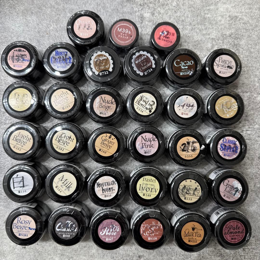 処分最終値下げ【新品未開封】PREGEL ジェルネイル 多色セットまとめ売り