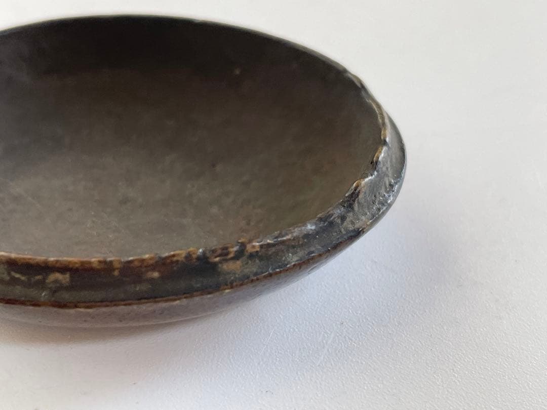 金属工芸　作者不明　香合　鴨　雀　燕　銅製　金物　茶道具　箱なし