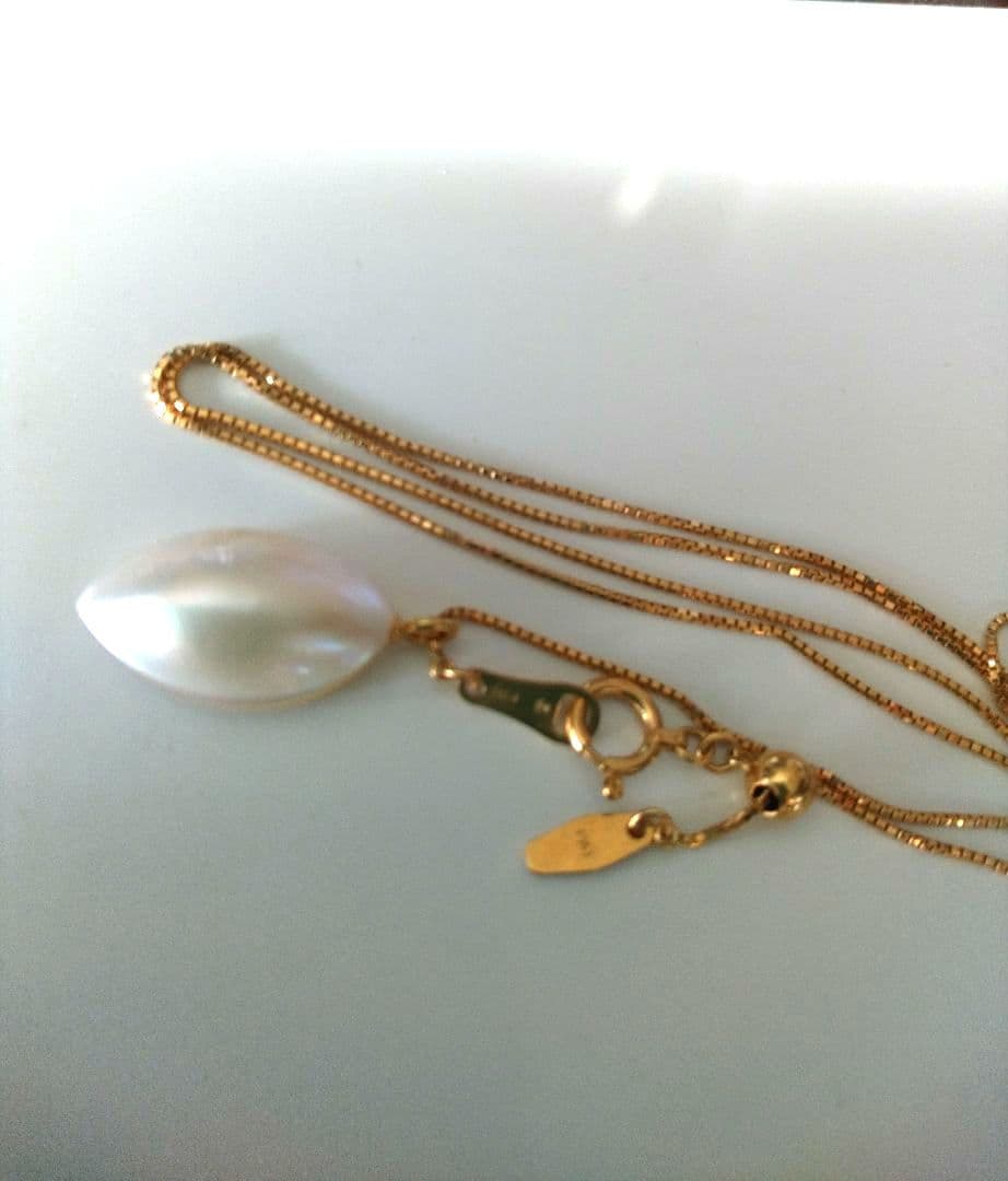 TASAKI　マベパール　K18ペンダントネックレス