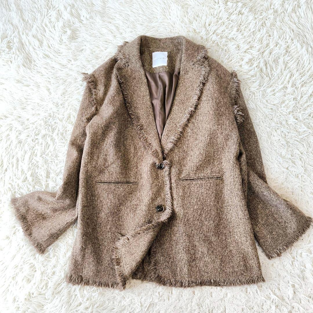 CITYSHOP シティショップ FRINGE TWEED ジャケット
