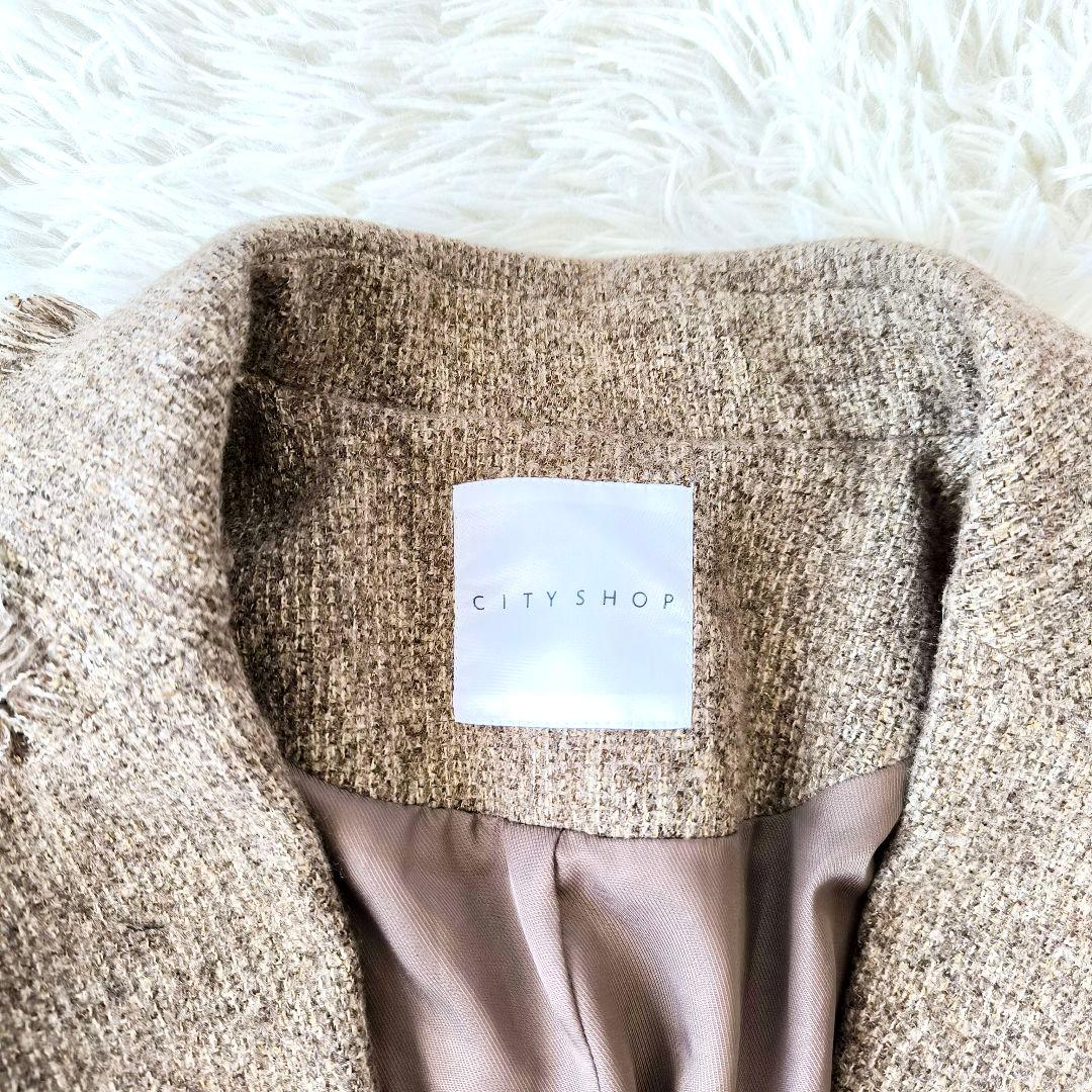 CITYSHOP シティショップ FRINGE TWEED ジャケット