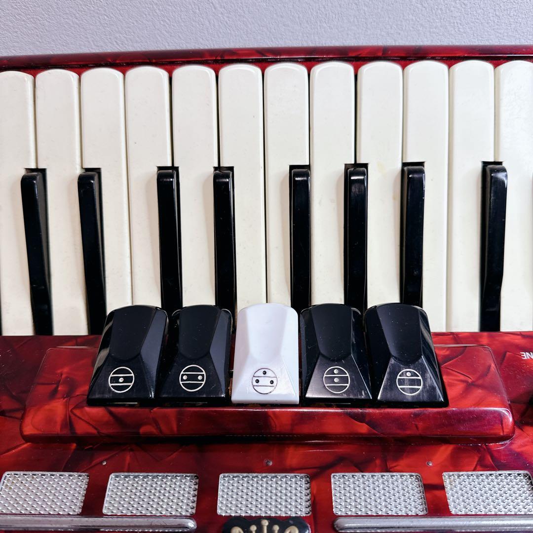 希少　トンボ　TOMBO　アコーディオン　34鍵盤　MUS 1307　初心者