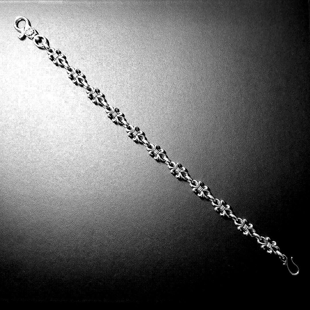 シンズスカルプチャー　オープンリリーウォレットチェーン　シルバー925