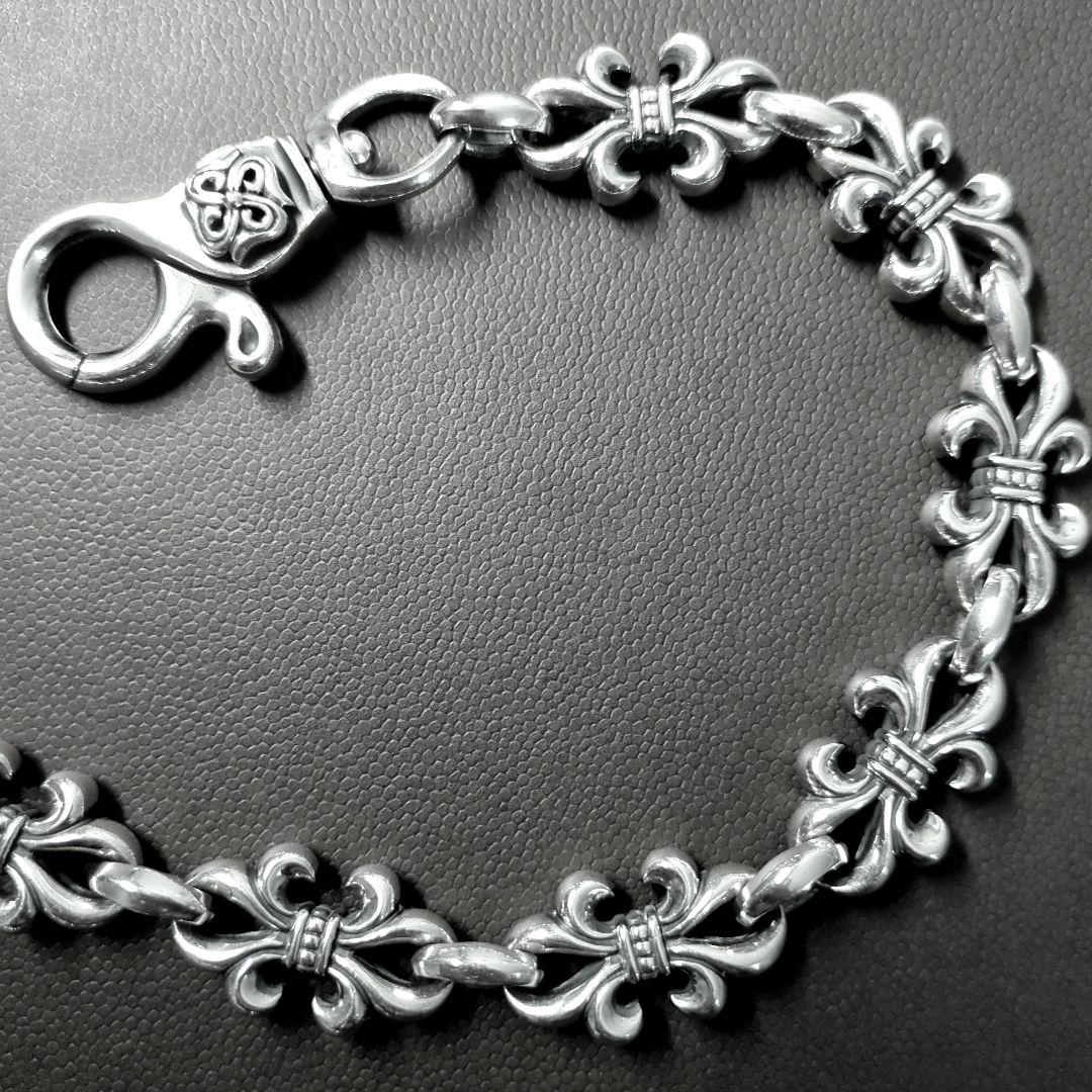 シンズスカルプチャー　オープンリリーウォレットチェーン　シルバー925