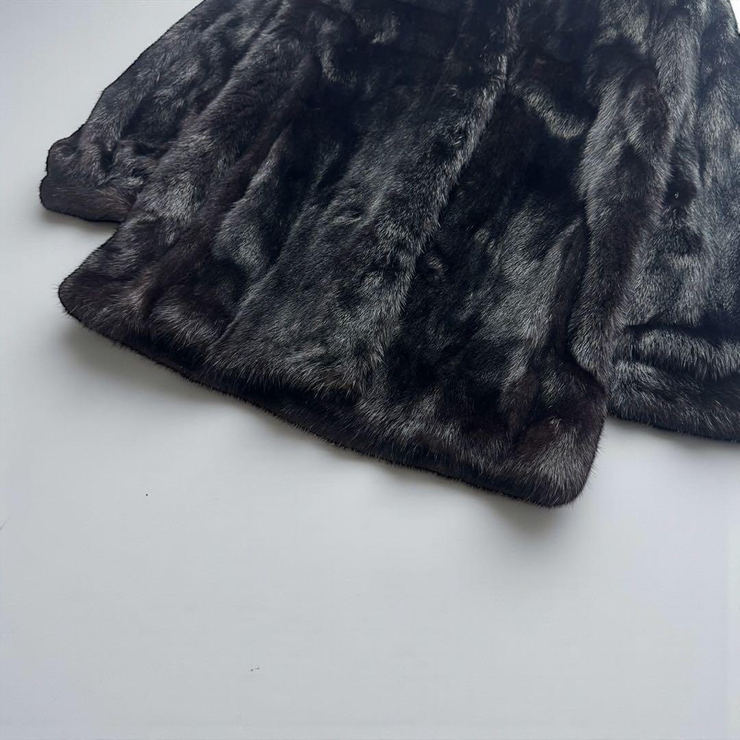 MESSALA　SAGA MINK　サガミンク　毛皮コート　ファーコート　11号