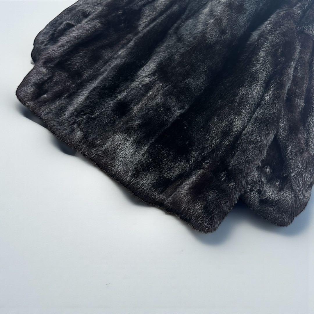 MESSALA　SAGA MINK　サガミンク　毛皮コート　ファーコート　11号