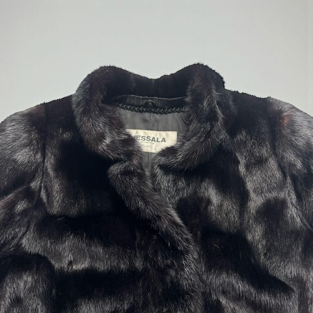 MESSALA　SAGA MINK　サガミンク　毛皮コート　ファーコート　11号