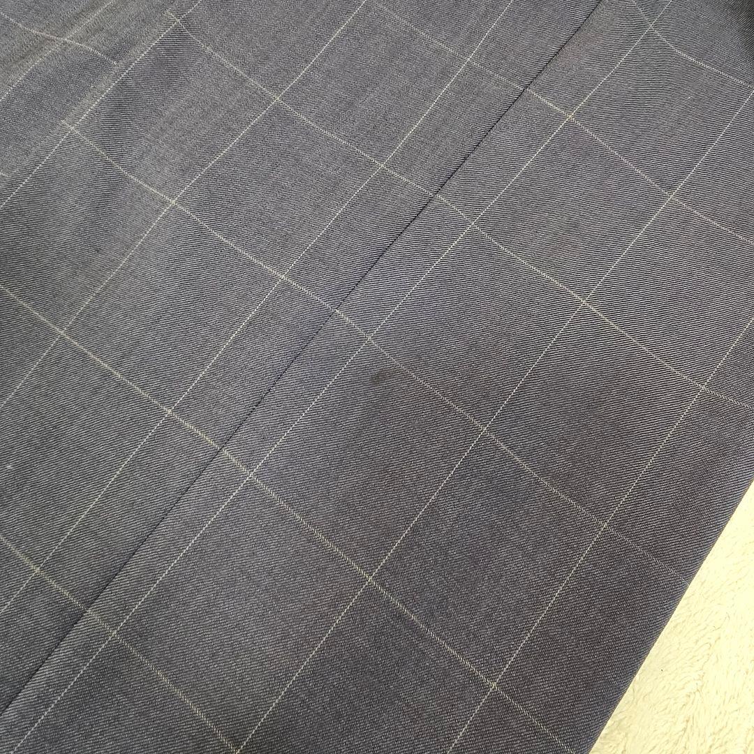 グリーンレーベルリラクシング シルク セットアップスーツ ペンチェック 48