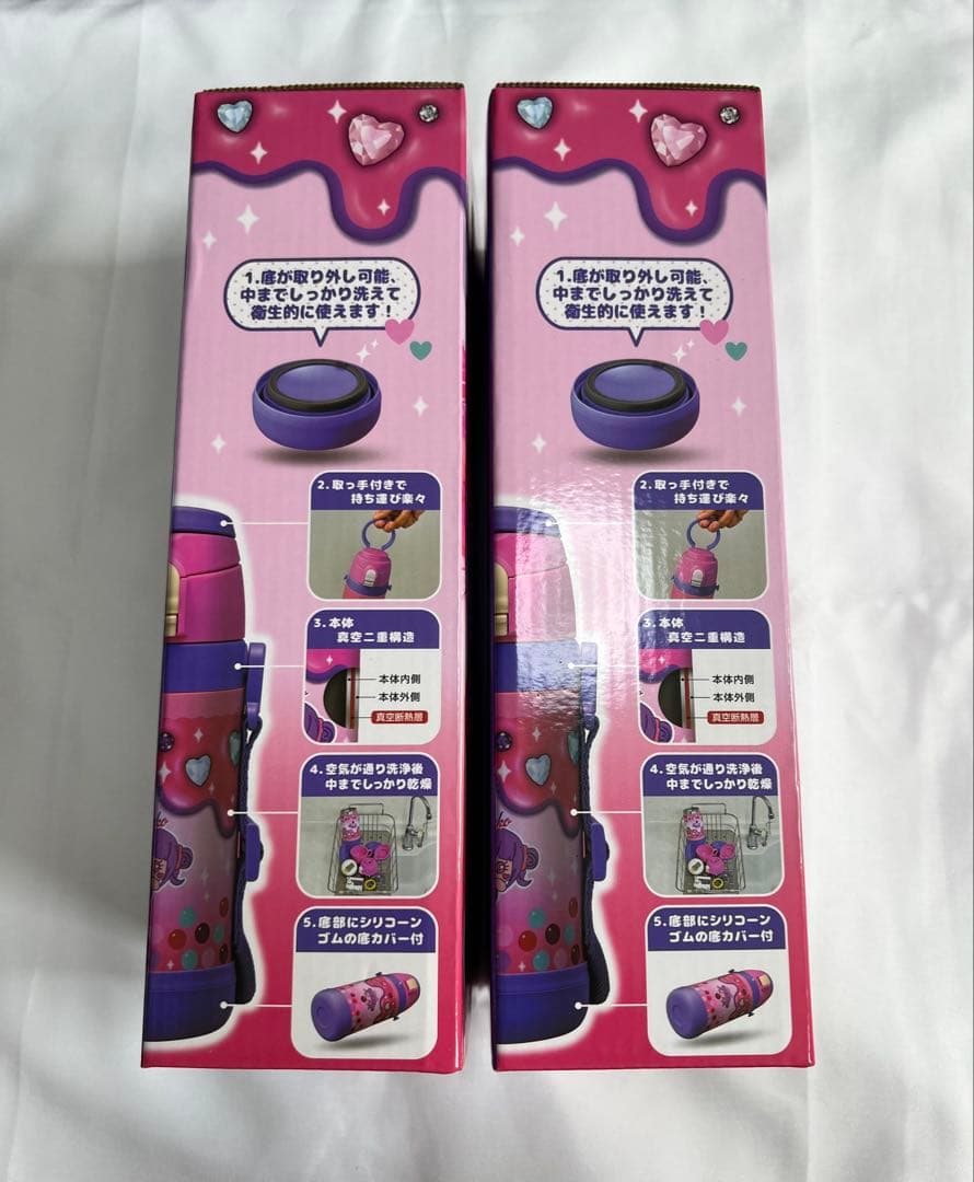 しなこ 水筒 sokomo そこまで洗える3WAYキッズボトル 450ml