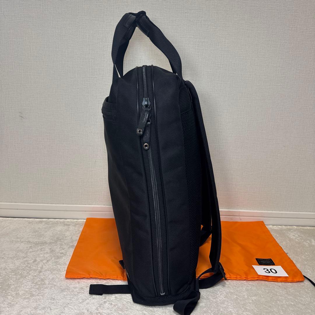 30 美品　ポーター　ステージ　リュック　バックパック　ブラック