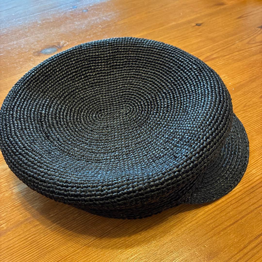 ヘレンカミンスキー★ラフィア キャスケット帽子