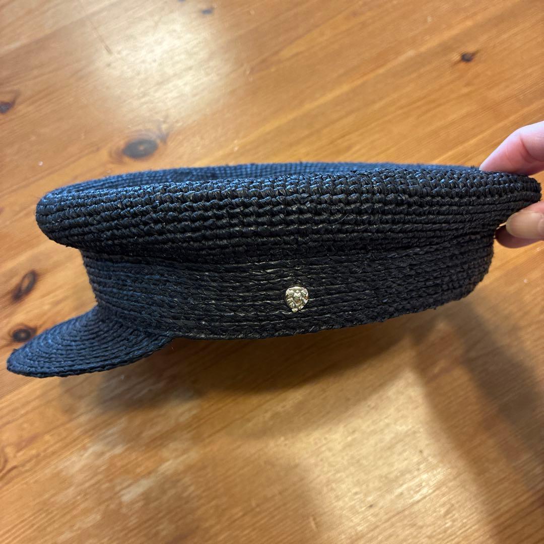 ヘレンカミンスキー★ラフィア キャスケット帽子