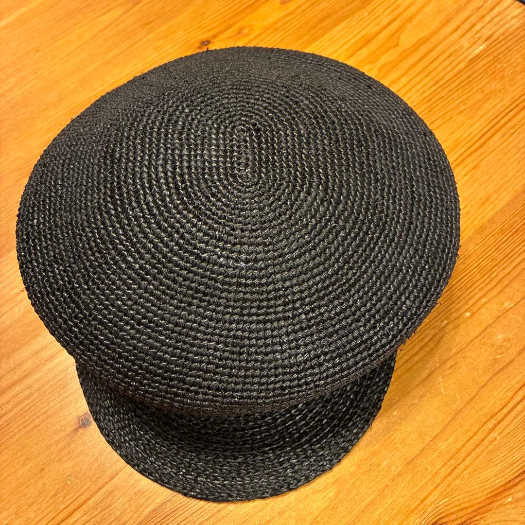 ヘレンカミンスキー★ラフィア キャスケット帽子