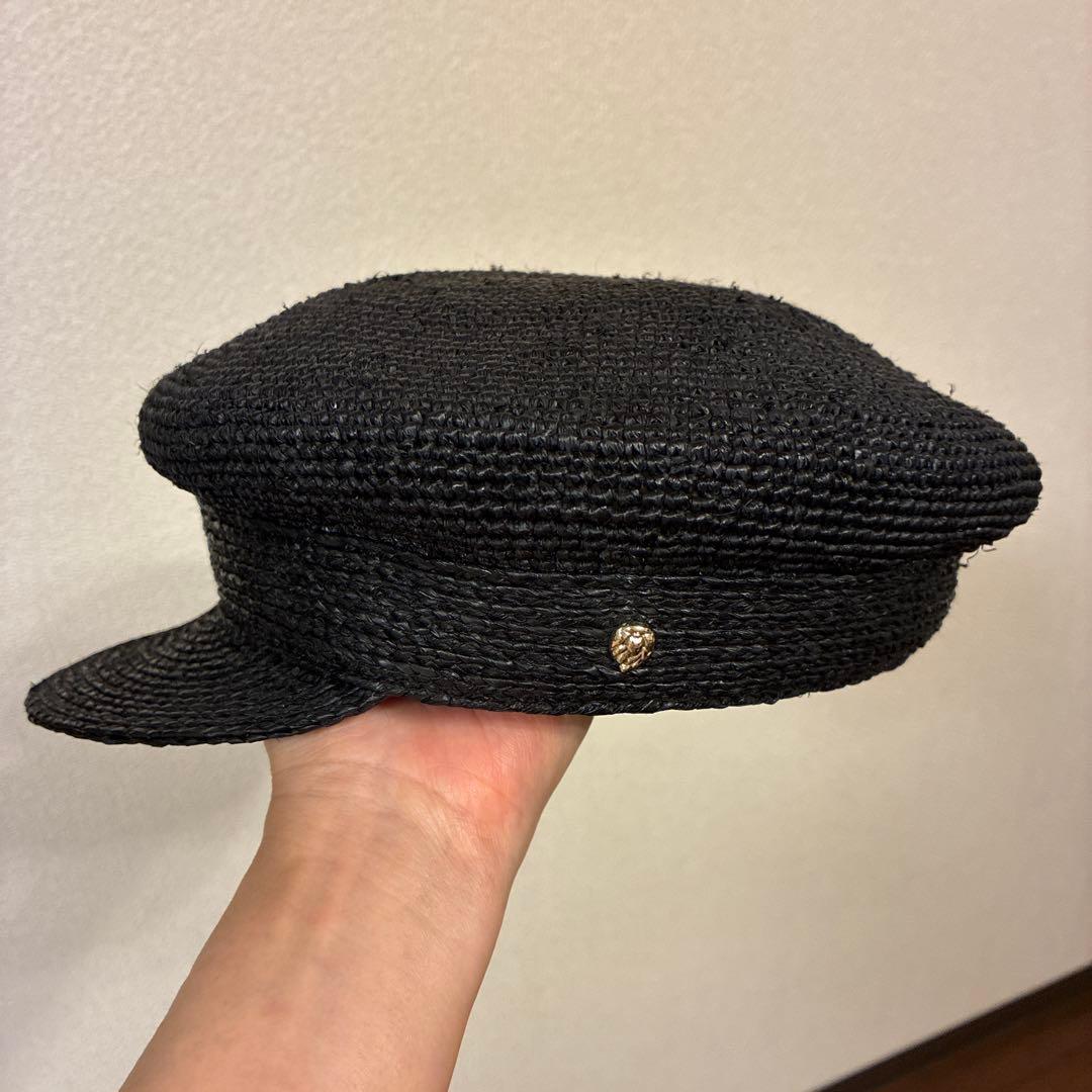 ヘレンカミンスキー★ラフィア キャスケット帽子