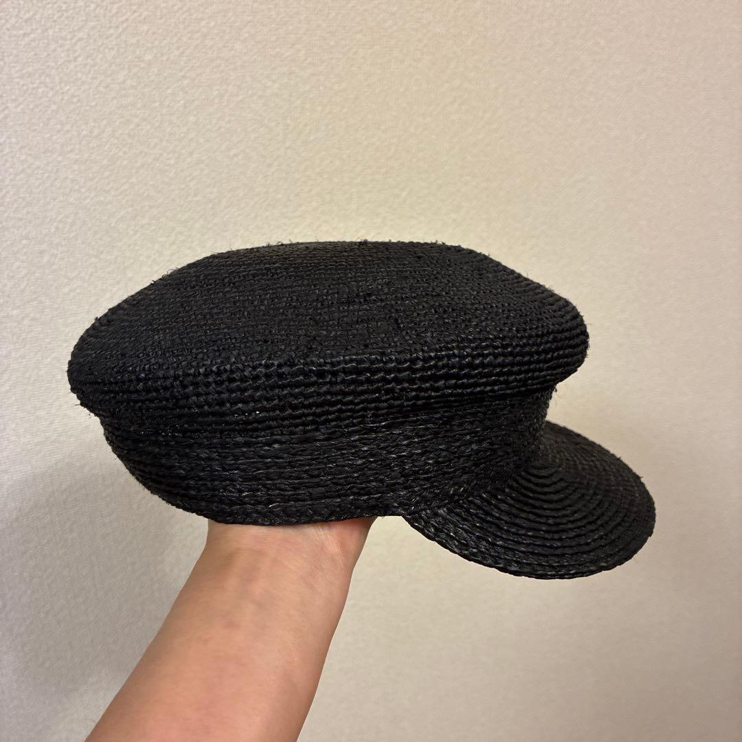 ヘレンカミンスキー★ラフィア キャスケット帽子