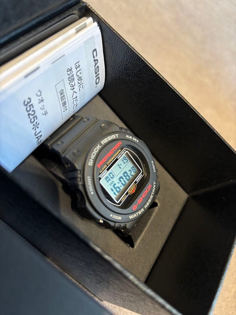 (新品未使用) G-SHOCK DW-5750UE-1 JF ブラック