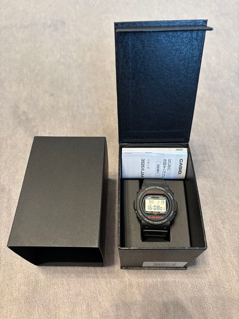 (新品未使用) G-SHOCK DW-5750UE-1 JF ブラック