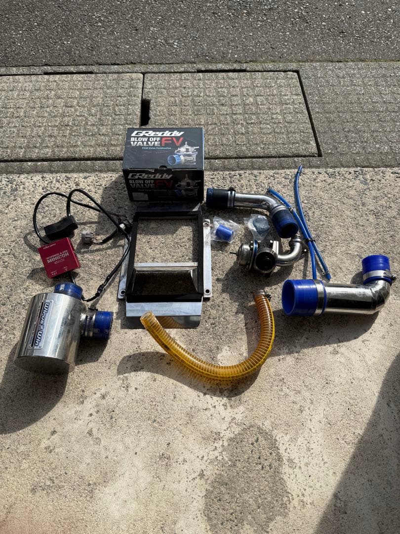 インテークチャンバー、ブローオフバルブ、ミニコンセット