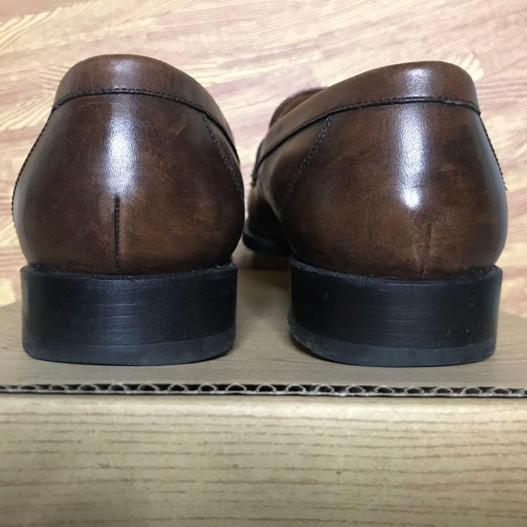 ユニオンインペリアル　ローファー　ブラウン　25.5相当　7 1/2