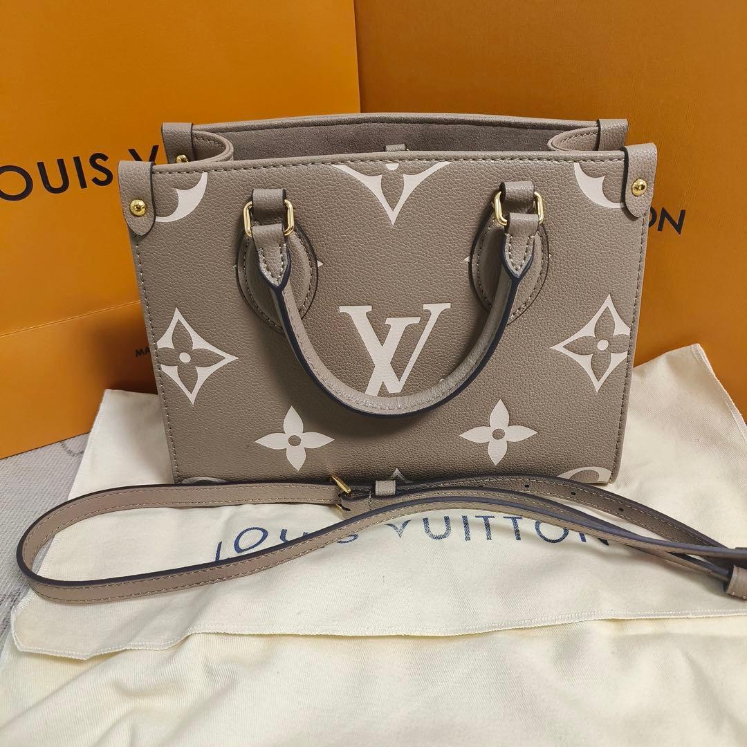 極美品 モノグラムレザーバッグ