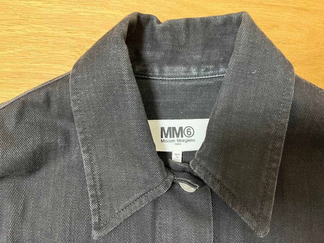 【MM6】ブラックデニムジャケット