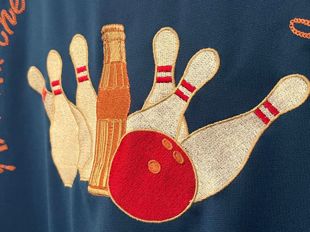 90's ia コカコーラ ジョージア ボーリングシャツ M