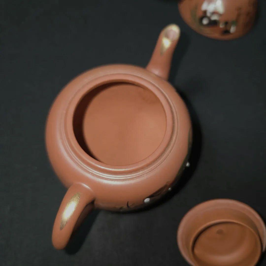 備前焼　希少　木仙　煎茶器　5点