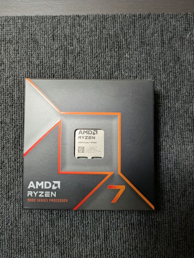 AMD Ryzen 7 9700X CPU 動作確認済み