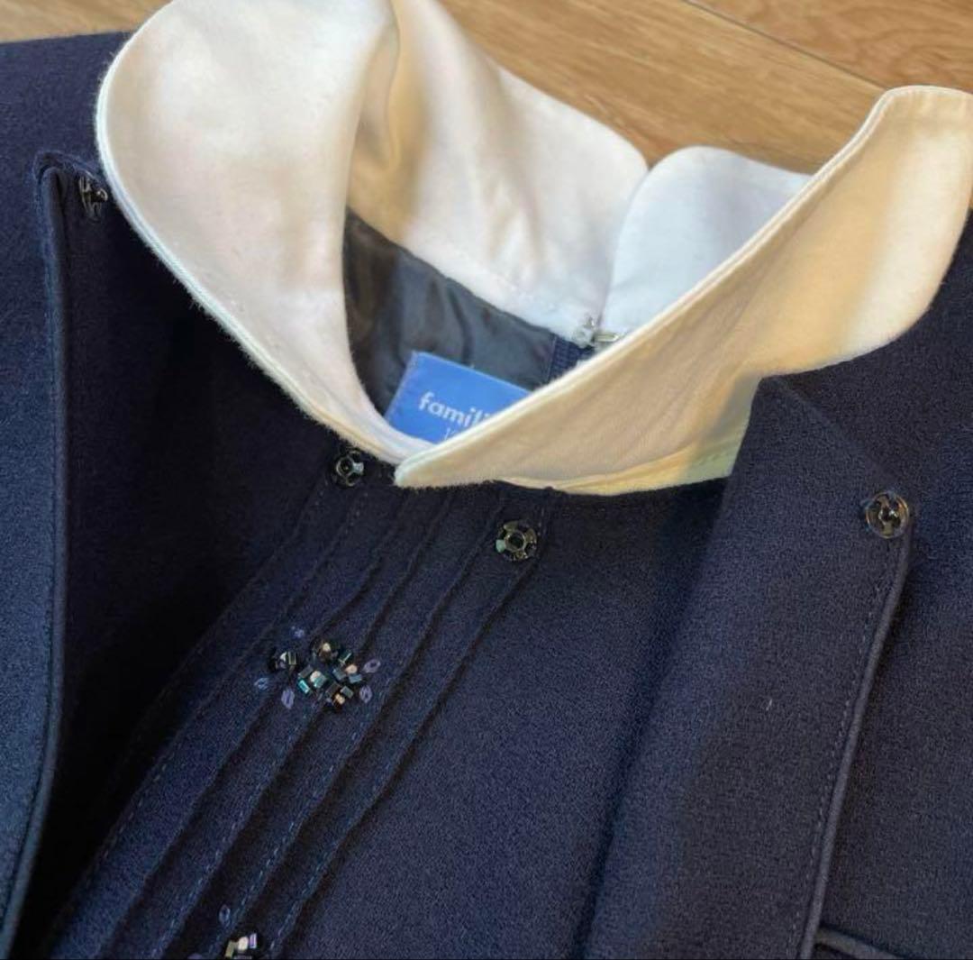 ら*ー様 ファミリア　フォーマル　セットアップ　120❤️入学式　卒園式