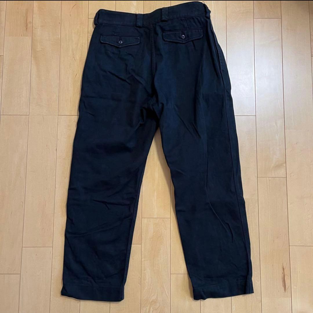 WAIPER.inc フランス軍 M-52 ヴィンテージツータックチノトラウザー