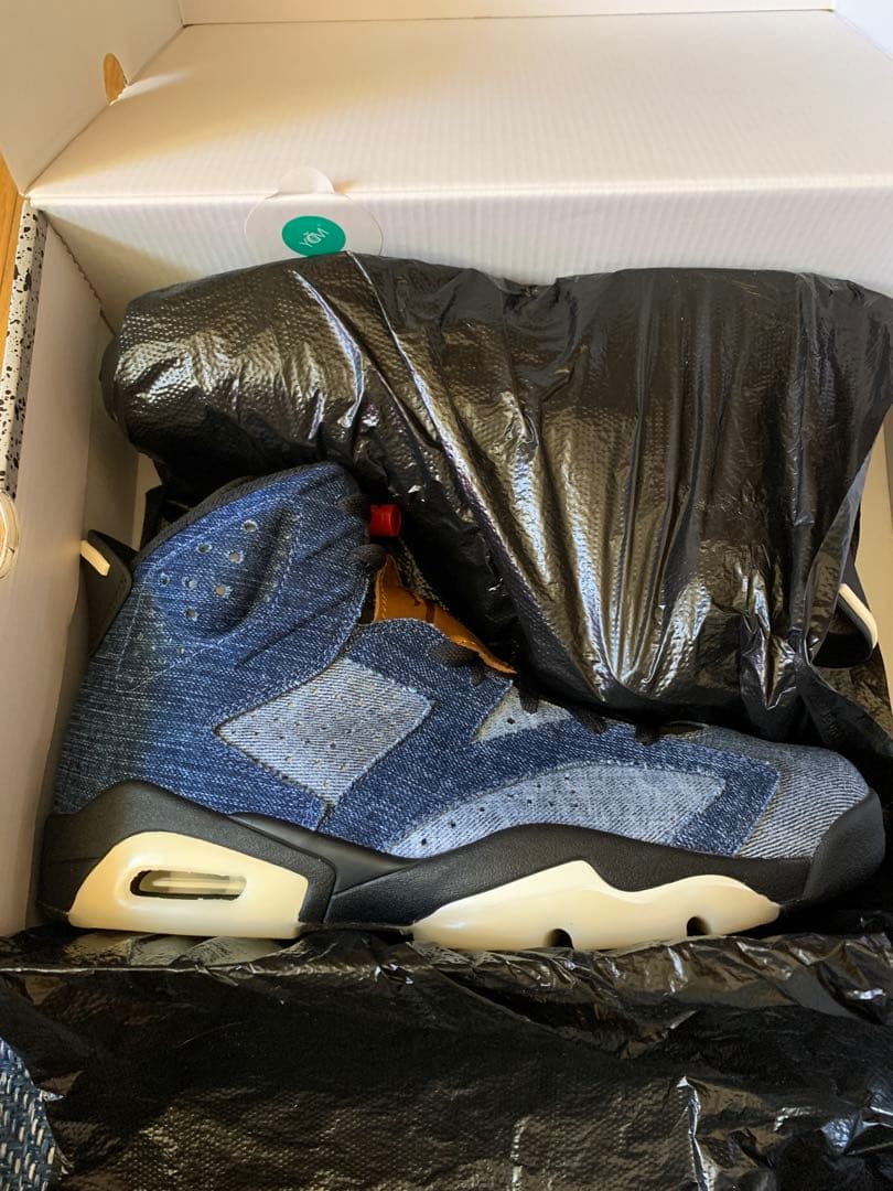 シューズ(男性用) Nike Air Jordan 6 Retro Washed Denim
