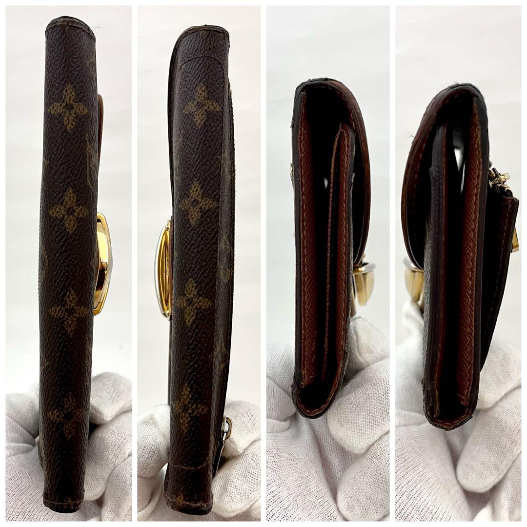 ✨極上美品✨ルイヴィトン♦️モノグラム ポルトフォイユ ウジェニ 三つ折り財布