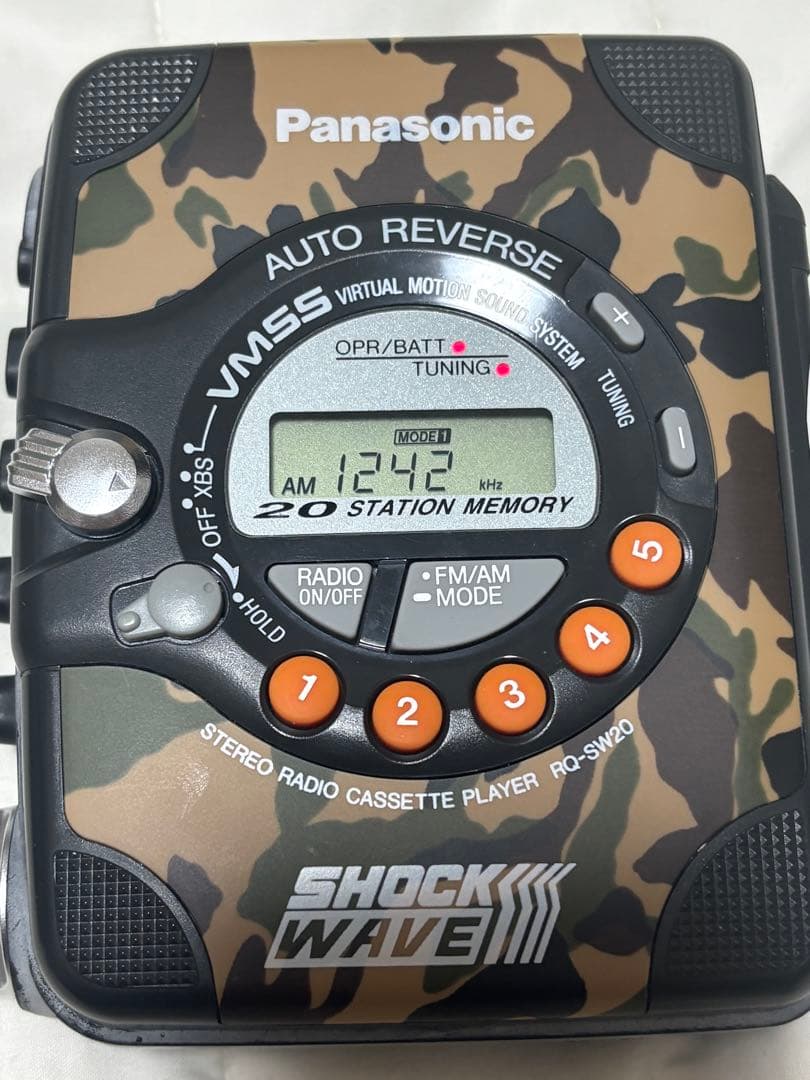『ジャンク』Panasonic ショックウェーブ 元箱、付属品付き