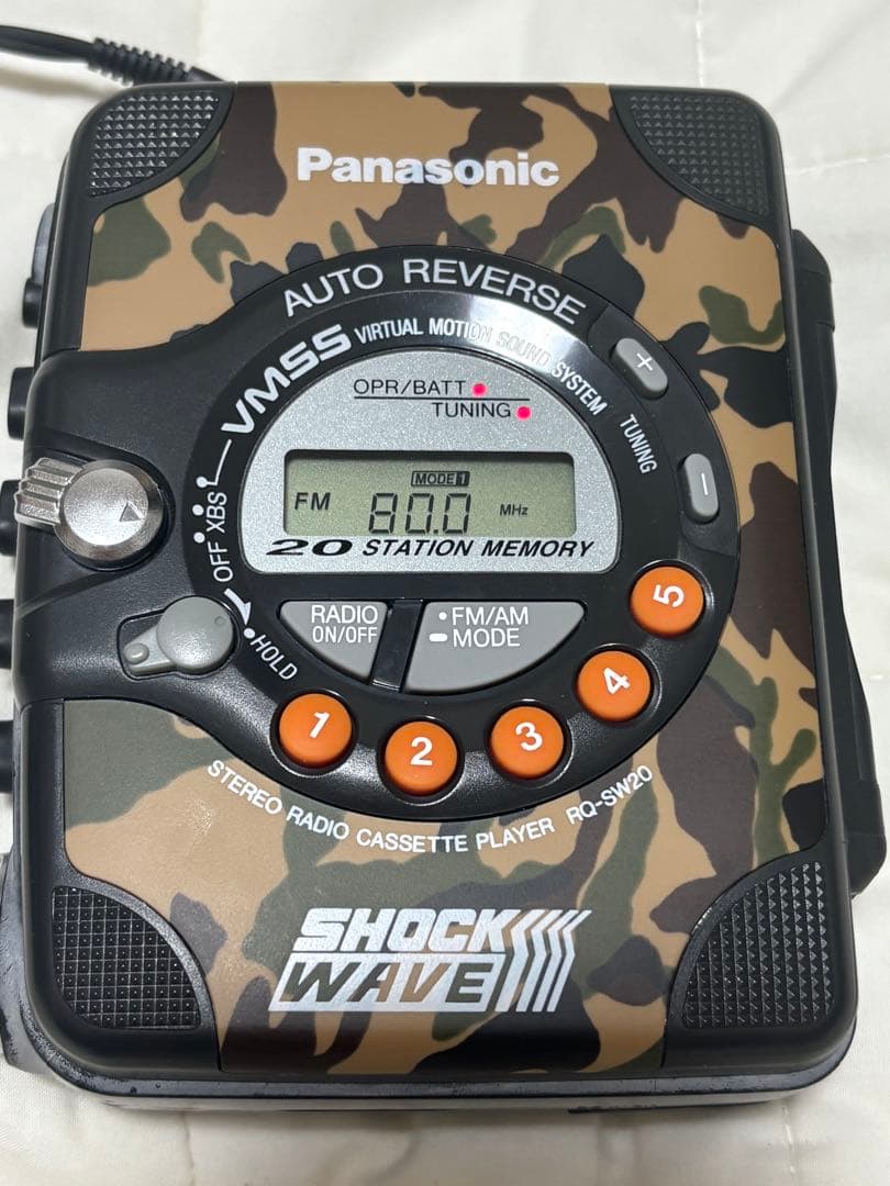 『ジャンク』Panasonic ショックウェーブ 元箱、付属品付き