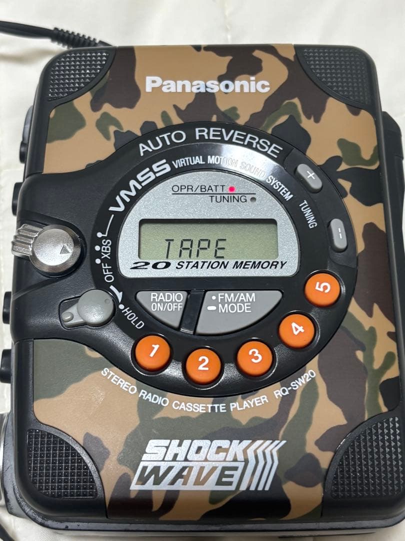 『ジャンク』Panasonic ショックウェーブ 元箱、付属品付き