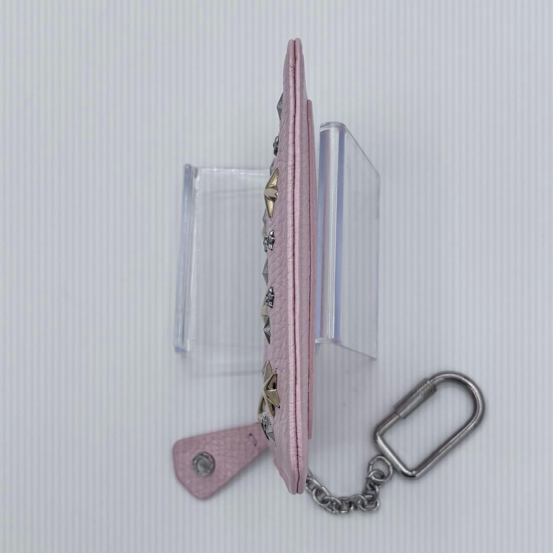 ✨超美品✨ JIMMY CHOO スター スタッズ ケース キーリング付