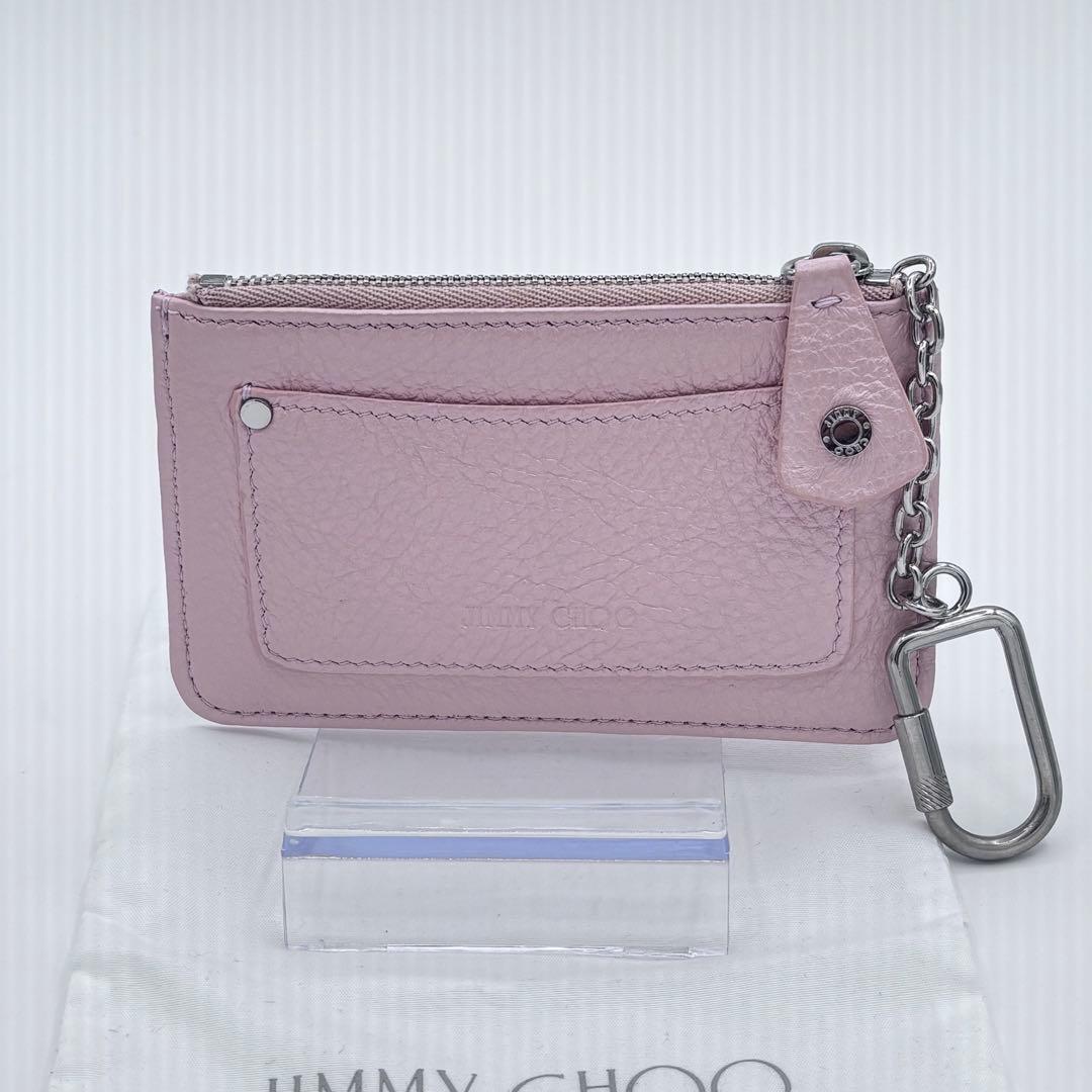 ✨超美品✨ JIMMY CHOO スター スタッズ ケース キーリング付