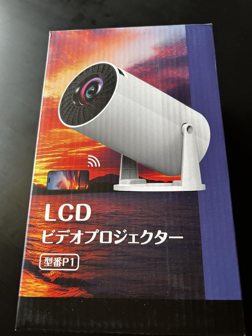 プロジェクター 家庭用 4K対応 小型 Bluetooth5.3 スタンド一体型