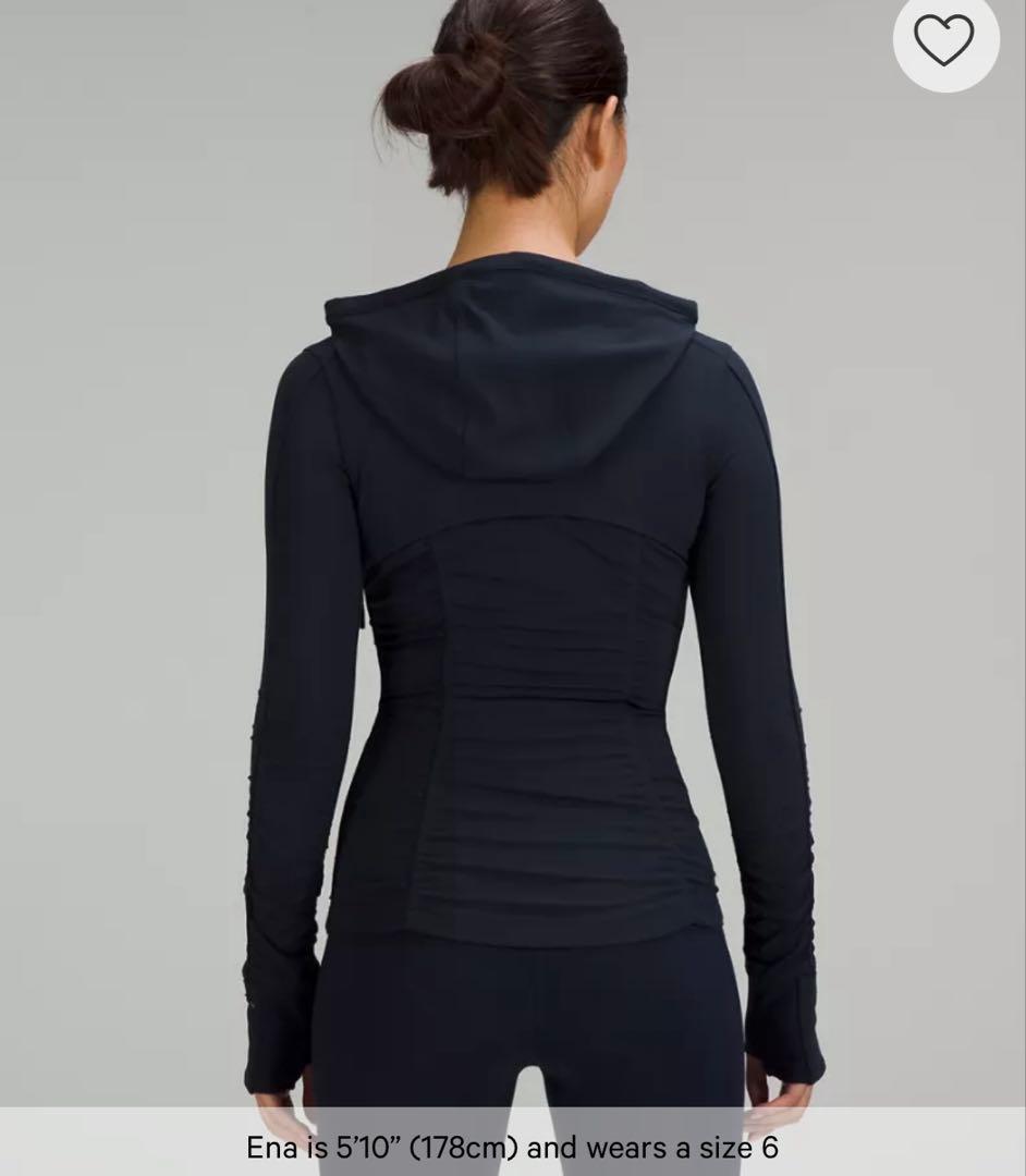 【レア品】ルルレモン　Nuluフード Define Jacket ブラック