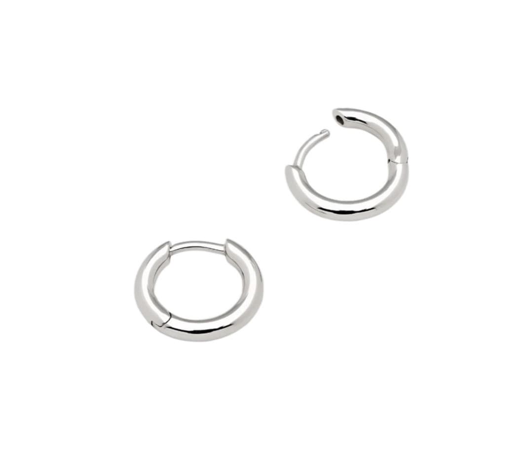 新品正規品【Tom Wood】Classic Hoops ピアス シルバー