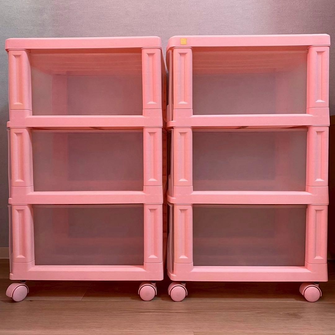 サンリオ ハローキティ 3段 衣装ケース 収納ケース チェスト