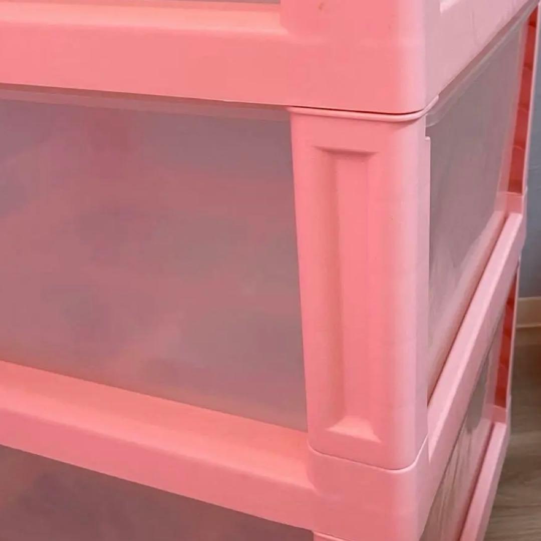 サンリオ ハローキティ 3段 衣装ケース 収納ケース チェスト