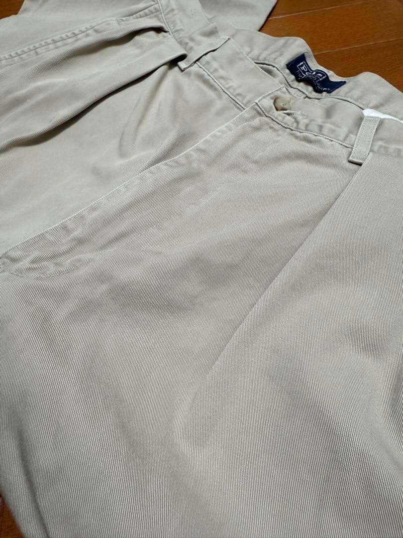 80s〜90s ラルフローレン チノパン W32L31 ポロチノ USA製